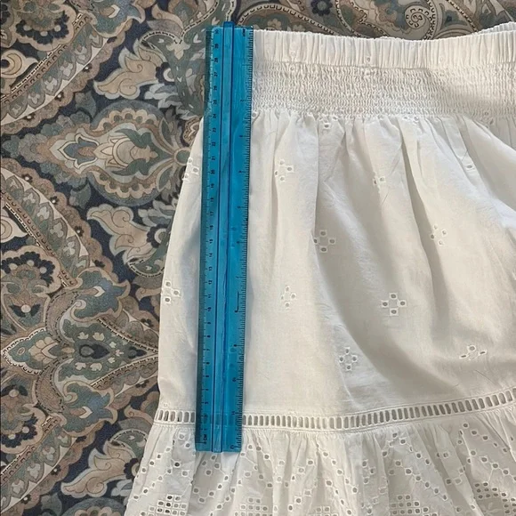 Madewell White Eyelet Skirt - Picture 4 of 5